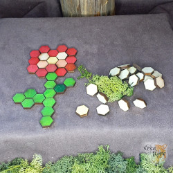 Lot Hexagone Loisir Créatif...