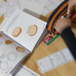 Atelier de BD court en 3 cases ou de planches manga pour des histoires courtes et drôle.