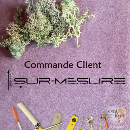 Commande sur mesure personnalisé pour un client