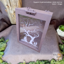 Coffret du sable mariage personnalisable seul