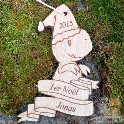 Décoration de Noël animaux personnalisé, dinosaure