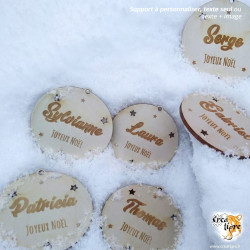 Cercle de Noël pour décoré le sapin, personnalisé