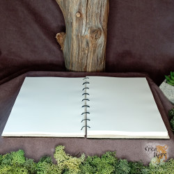 carnet en bois personnalisable