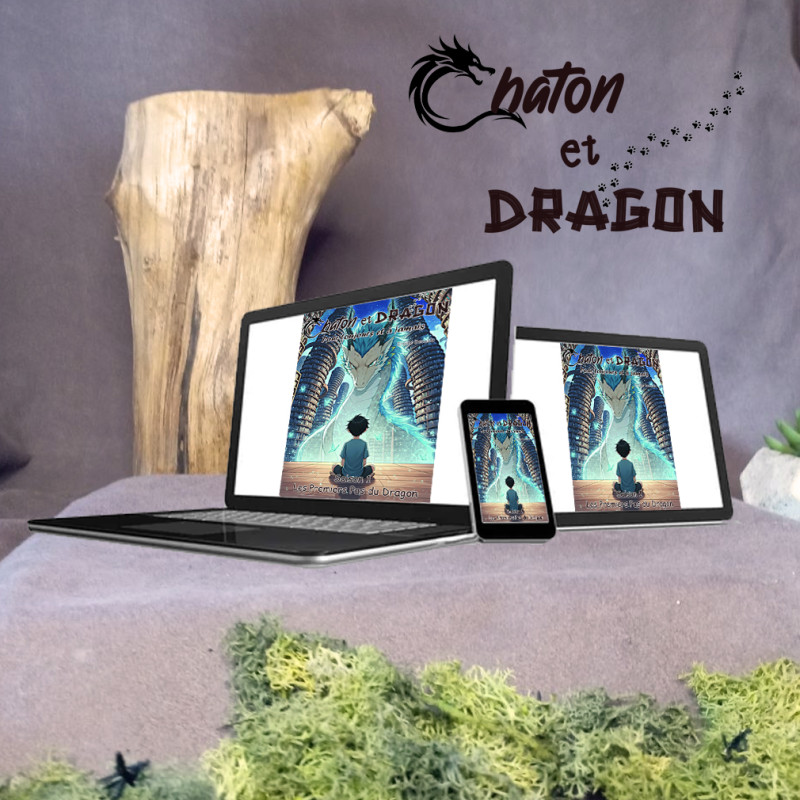 Histoire chaton et dragon pour toujours et à jamais
