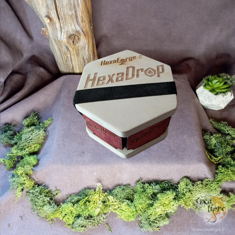 jeu en bois hexadrop jeu de société