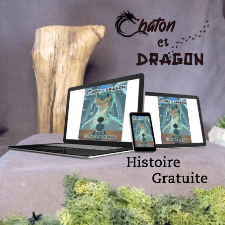 Histoire à lire : Chaton et Dragon, pour toujours et à jamais